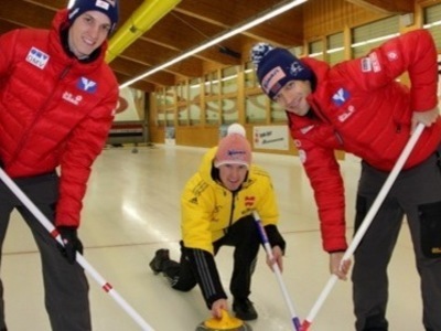 Österreich vs. Deutschland im Curling