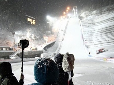 Starker Schneefall verhindert Qualifikation in Sapporo