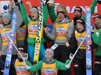 Wimpernschlagfinale auf der Ziellinie