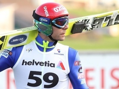 Janne Ahonen Qualisieger in Einsiedeln