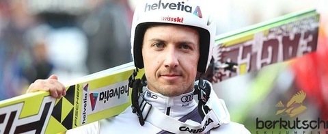 Simon Ammann und Bigna Windmüller Schweizer Meister