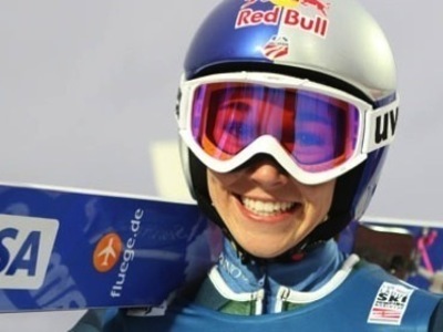 Sarah Hendrickson zurück auf der Schanze