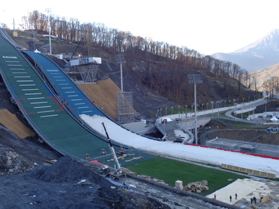 ソチで初のW杯イベント