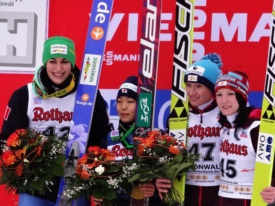 ショーナッハ大会　高梨沙羅優勝!!