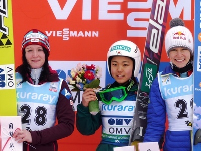 高梨沙羅 蔵王大会で連勝！