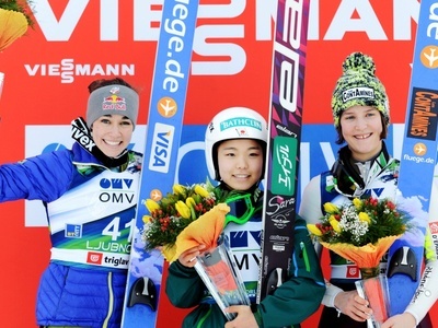 高梨沙羅、連勝をスロベニアでもキープ！