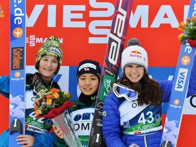 高梨沙羅 W杯総合優勝!!!