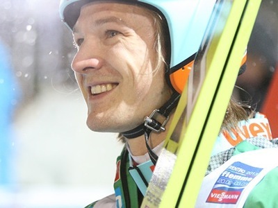 男子ノーマル　ヒルデ予選トップ！