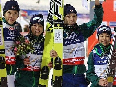 日本チーム、初のミックスチーム戦優勝！