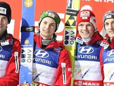 世界選手権団体戦、オーストリアチームの勝利！