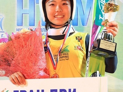 高梨沙羅　ニジニ・タギル大会で圧勝