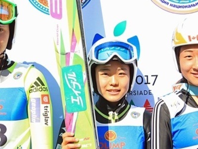 高梨、ファイナルで転倒にも関わらず優勝！