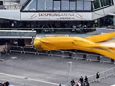 ヒンツェンバッハ大会、強風のため中止！