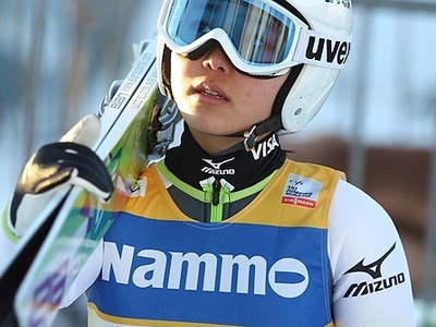 Ｗ杯女子ルシュノフ大会、公式トレーニングで高梨がダントツ