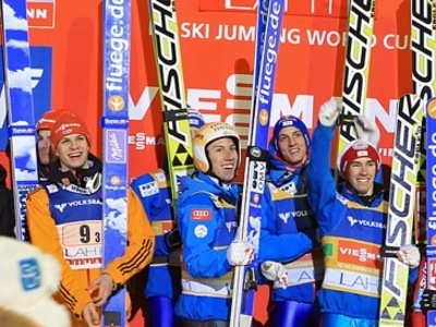 Ｗ杯男子ラハティ大会団体戦、オーストリアが優勝