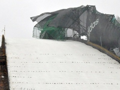 スキーフライング世界選手権ハラコフ大会、強風のため日曜の団体戦もキャンセル