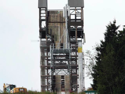 Ende einer Ära - Wurmbergschanze wird abgebaut