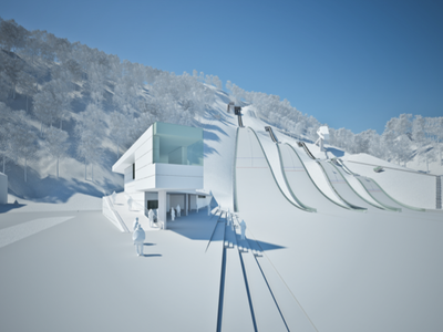 Новые трамплины в Австрии