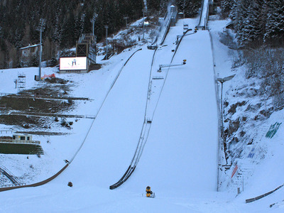 Трамплины для ЧМ открыты!