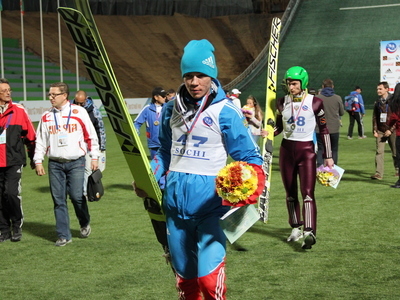 Дмитрий Васильев - чемпион России на большом трамплине