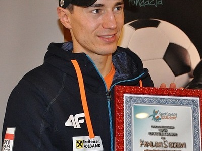 Камил Стох пришел к детям