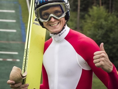 Первые прыжки после Сочи - Томас Моргенштерн