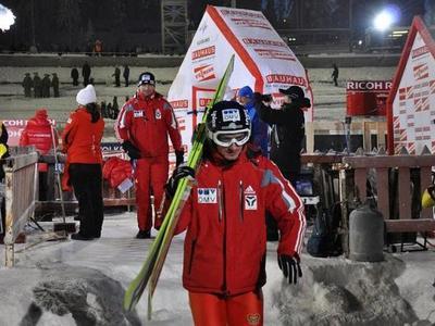 Sníh brzdí skokany, létal jen Janda