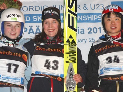 Juniorskou mistryní světa je Mattelová