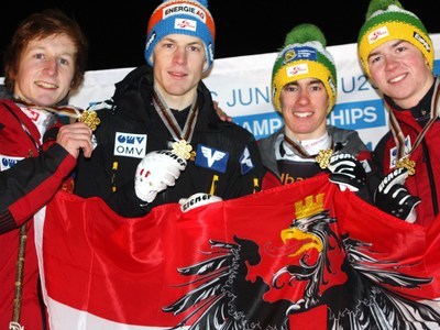 Rakouský tým první na MS juniorů