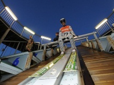 Skokanská exhibice v Lomnici