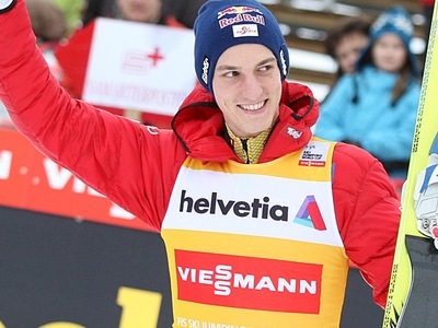 Schlierenzauer 1., Kofler a Wellinger 2.