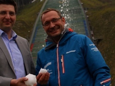 Schneeproduktion in Klingenthal hat begonnen