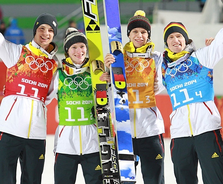 Центр горнолыжного спорта в германии. Краус, Маринус Сочи 2014.