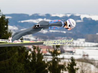W杯女子ヒンツェンバッハ大会第1戦 ルンドビーが予選トップ