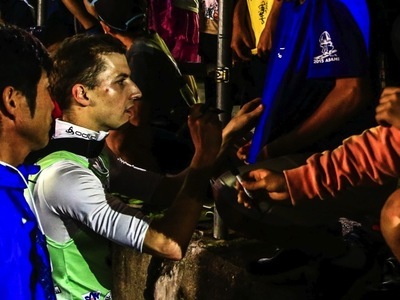 Neumayer vor Kranjec und Sakuyama