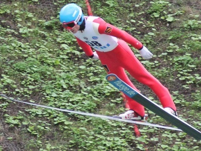 Денис Корнилов - чемпион России на большом олимпийском трамплине