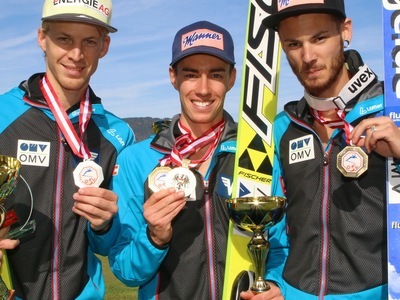 Hayböck, Kraft und Hölzl österreichische Meister