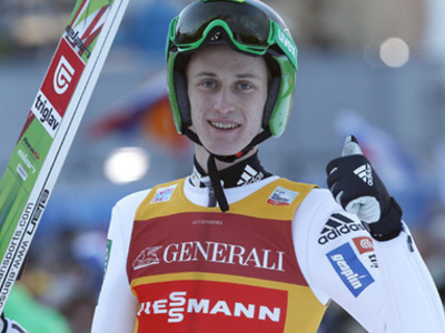 ジャンプ週間第2戦 雪辱を果たしたプレウツ