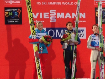 W杯女子オーバーストドルフ戦 またも連勝を伸ばした高梨沙羅