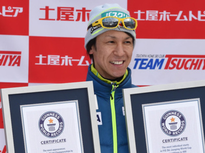 葛西紀明：最高記録の男