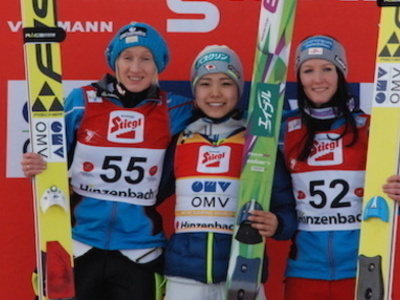 W杯女子ヒンツェンバッハ大会第2戦 高梨沙羅が10連勝