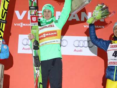 W杯トロンハイム大会 P.プレウツが優勝、葛西が3位