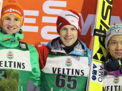 W杯男子ラハティ大会 ハイボックが2戦目も優勝、竹内が3位