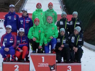 世界ジュニア：男子団体はドイツ、混合団体はスロベニアが金