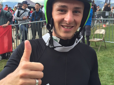 Maciej Kot in der Qualifikation vorne