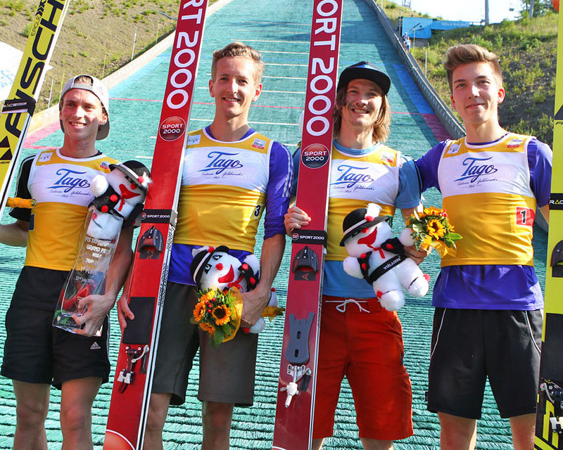 Anders Fannemel, Joachim Hauer, Tom Hilde, Johann Andre Forfang