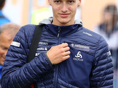 Vincent Descombes Sevoie Bester in der Qualifikation