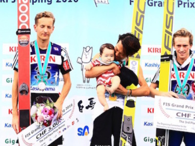 竹内択、地元白馬で優勝！