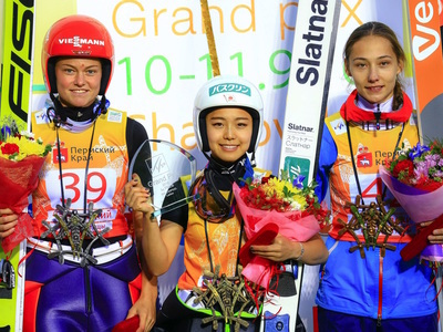 Dritter Erfolg in Serie für Sara Takanashi