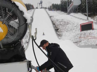 Vorbereitungen in Klingenthal laufen auf Hochtouren